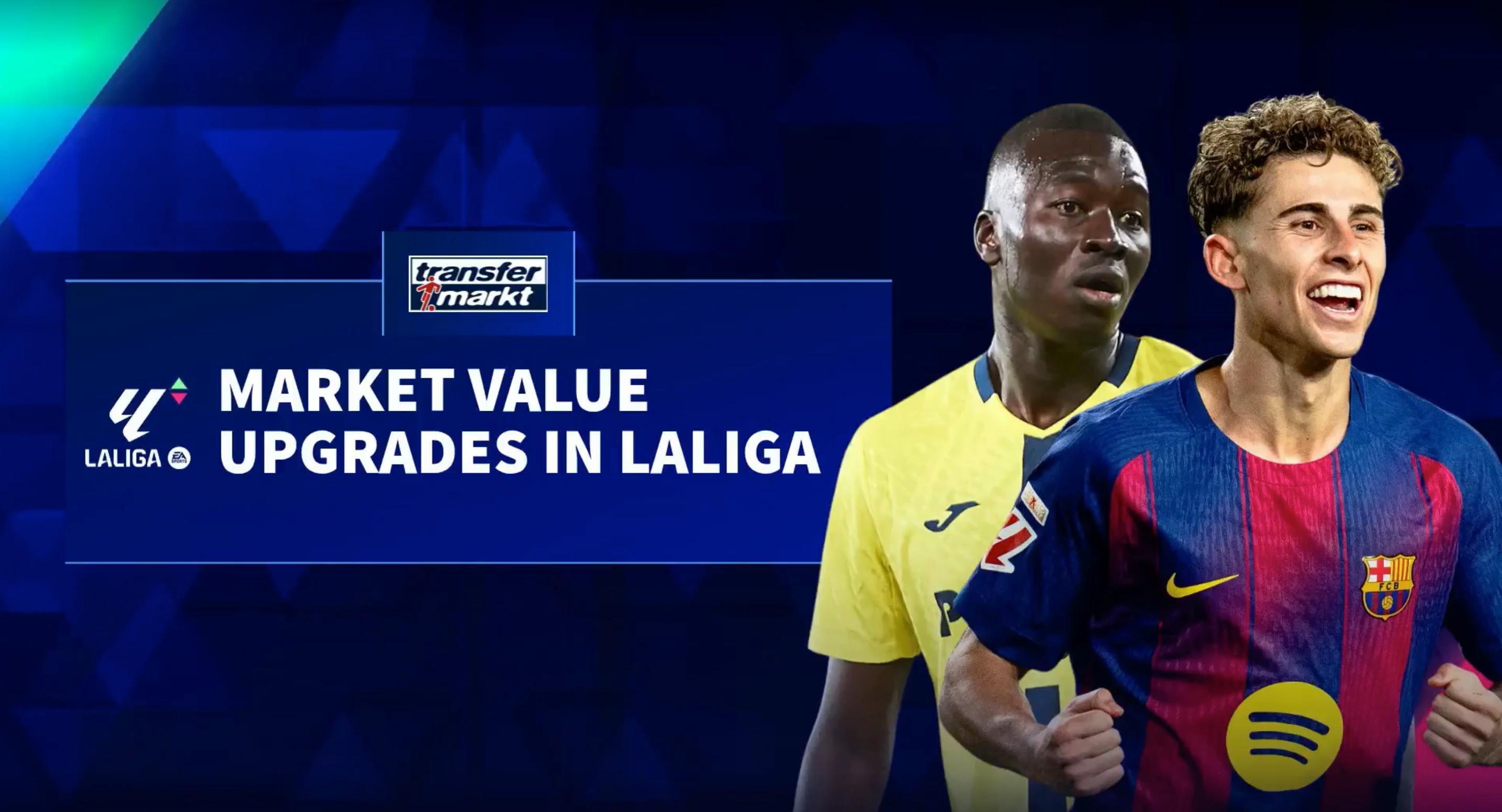 世界杯官方网站 世界杯赛程-西甲身价涨幅前10:费尔明第1,贝尔纳尔、皮塔奇、佩德里上榜